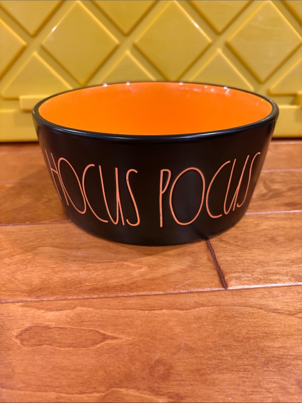 Rae Dunn Black Jeans with White Logo